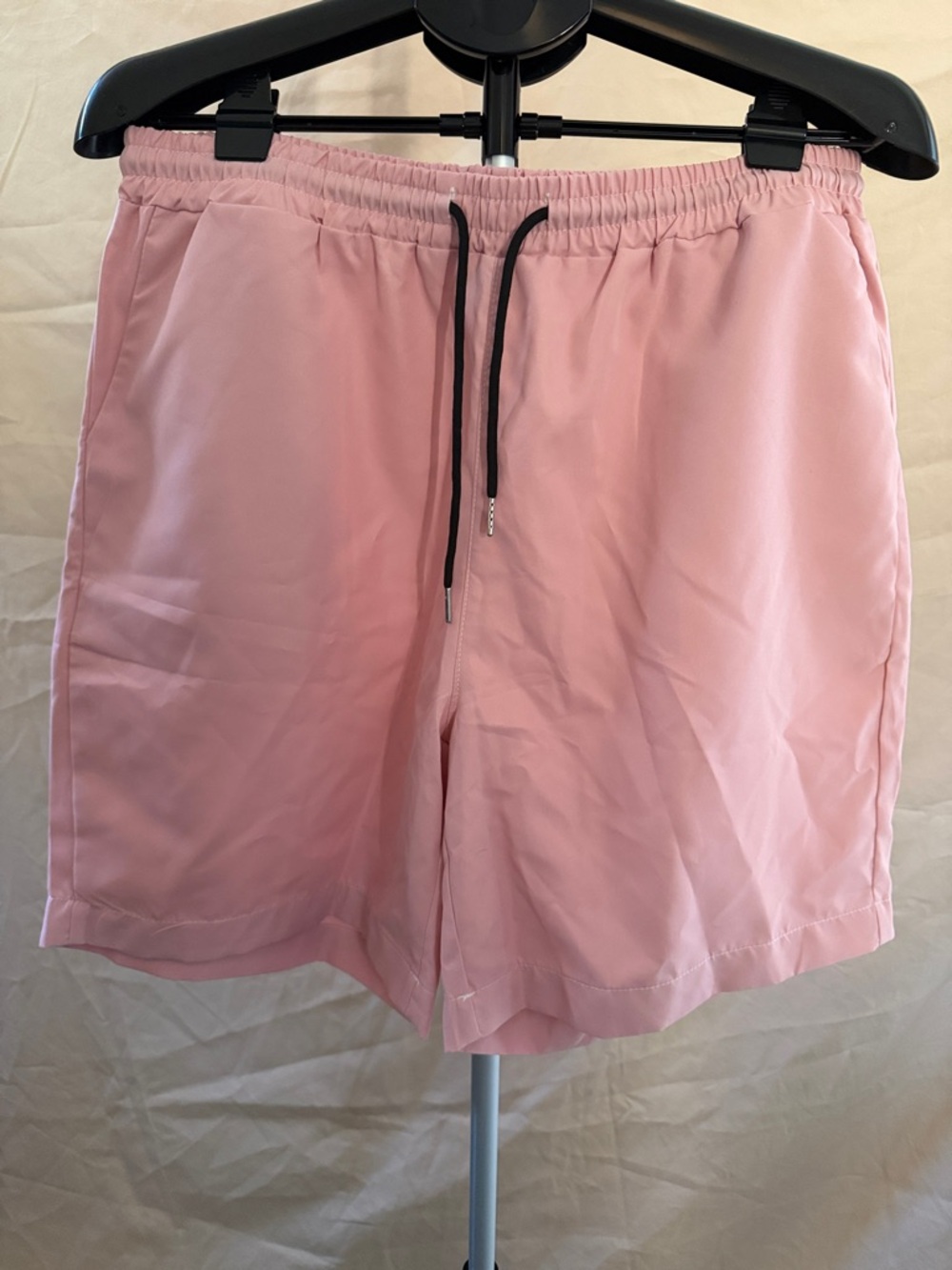 SHEIN Pink Athletic Drawstring Shorts